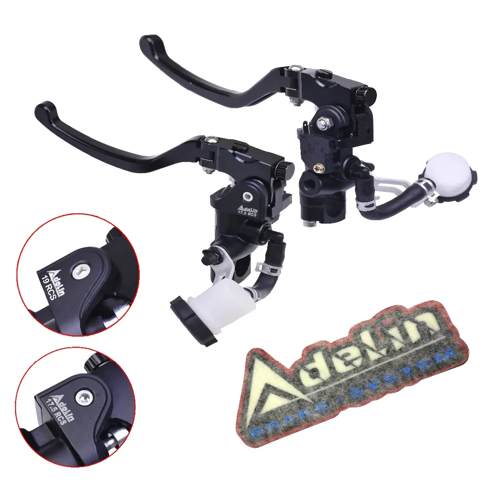 Adelin PX7 Motorbike 17.5RCS 19RCS Brake Master Cylinder Hydraulic Cluth FOR R1 R6 FZ6 GSXR600 750 1000 NINJA250 ZX-6R Z750 Z800