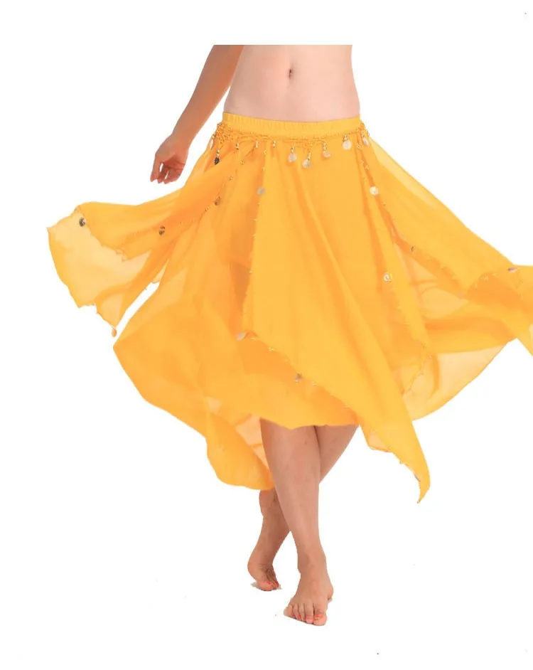 Buikdans Rok Vrouwen Buikdans Kleding Rok Vrouw Buikdans Prestaties Rok 8 Kleuren Lady Dans Rok