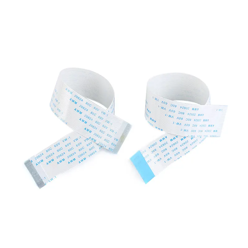 10PCS/LOT 40P Reverse Direction FFC flexible cable 0.5MM Pitch With 6-40cm Length Flat Wire Cable