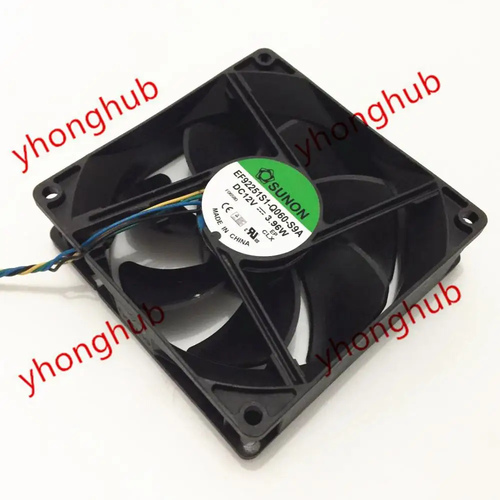 

SUNON EF92251S1-Q060-S9A Server Cooling Fan DC 12V 3.96W 90x90x25mm 4-wire