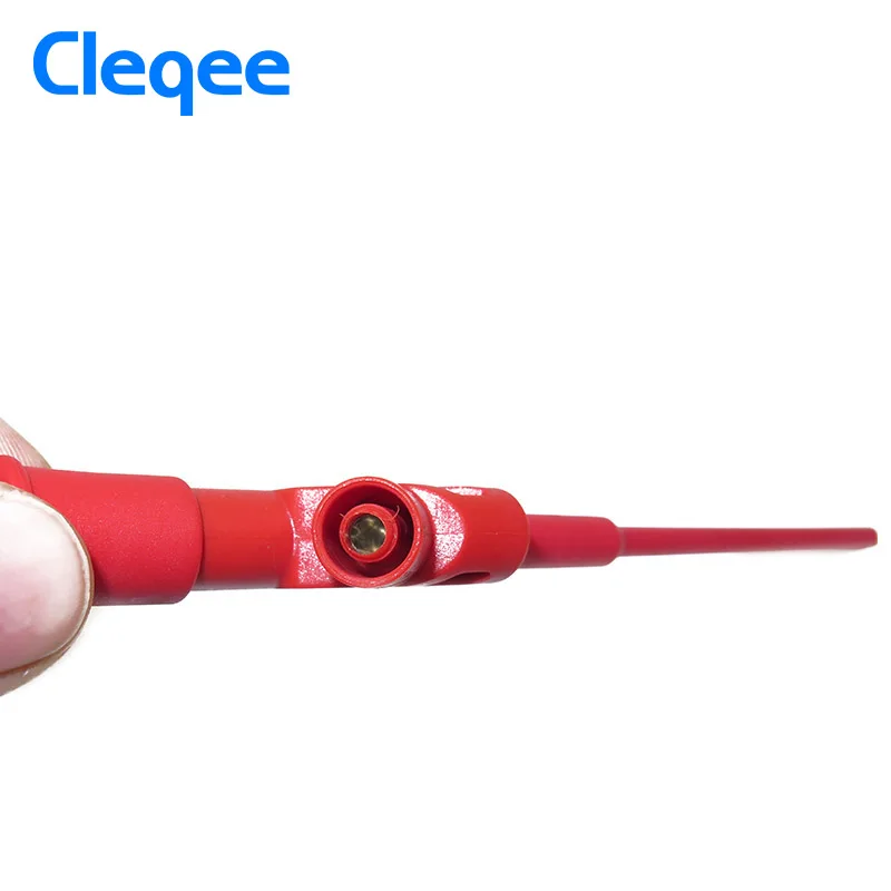 Cleqee P5004 sonda di prova flessibile ad alta tensione con Clip a gancio per Test rapido isolata professionale da 2 pezzi