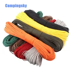 Paracord 2 mét một đứng Lõi Paracord cho Sự Sống Còn Parachute Cord Lanyard Cắm Trại Leo Núi Cắm Trại Đi Bộ Đường Dài