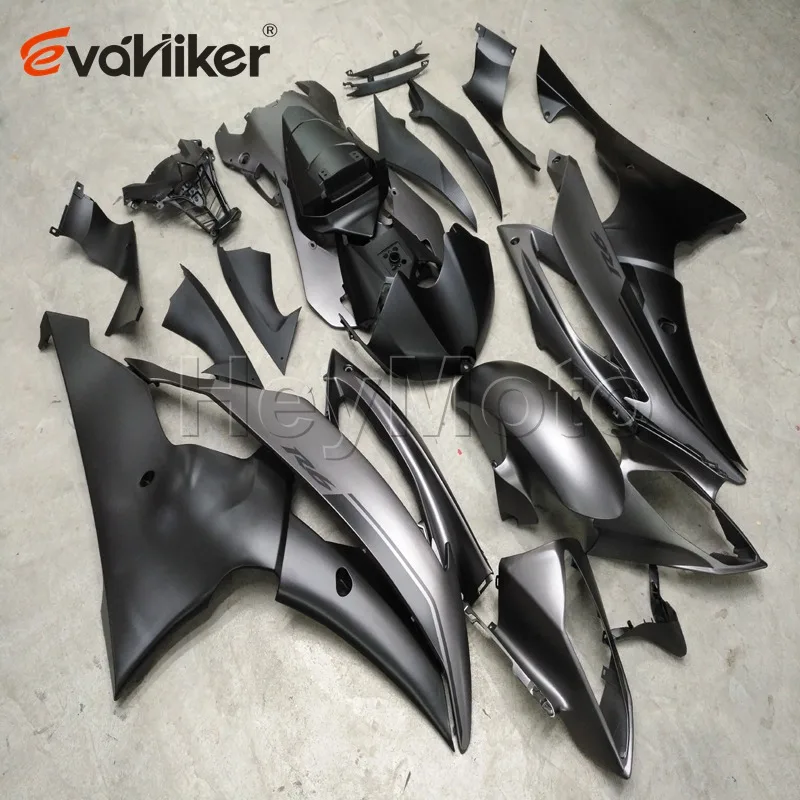 motorcycle bodywork kit for YZFR6 2008 2009 2010 2011 2012 2013 2014 2015 2016 silvergray ABS Plastic fairings H3