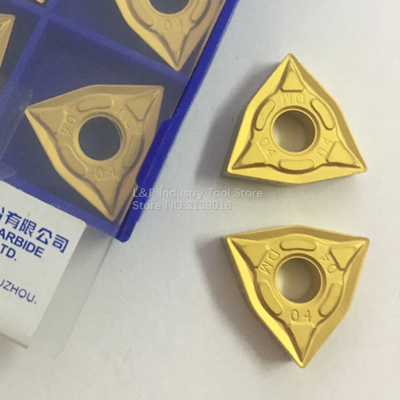 New Original China Brand CNC Tool WNMG080404-DM YBC251 Carbide Inserts WNMG080404DM YBC251 For Steel