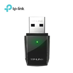 TP-Link-Adaptateur Wifi 600Mbps, carte réseau sans fil, stéréo IEEEsterilisation 11ac 2.4G 5G, bande touristes, USB, antenne pour ordinateur de bureau et portable