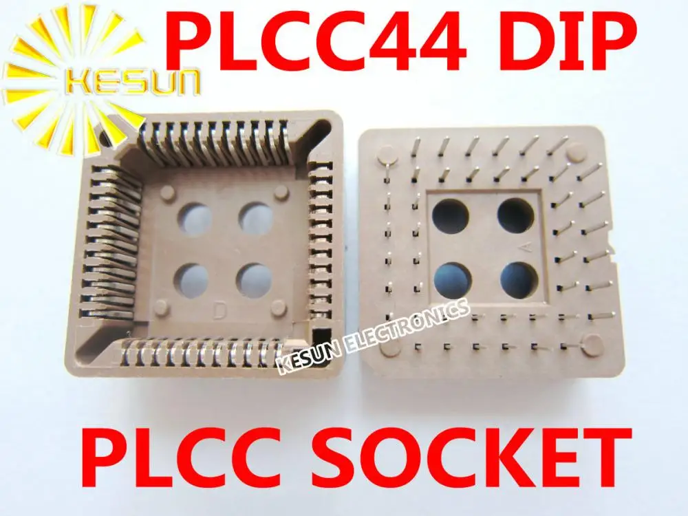 50PCS PLCC44 PLCC 44pins DIP type IC Socket