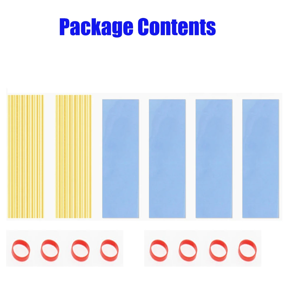 2 PCS Oro di Alluminio Dissipatore di Calore Del Radiatore 72x22x3mm Dissipatore di Calore di Raffreddamento del dispositivo di Raffreddamento Dissipazione Del Calore Pad Termico per il 2260 2280 M.2 NGFF SSD