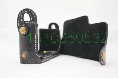 Batterij Openning PU Lederen Camera Tas Bottom Case voor Fujifilm Fuji X-E1 X-E2 XE1 XE2 Half Body Cover Mirrorless Systeem Camera