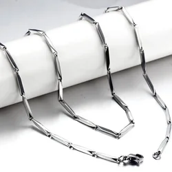 3mm 20-24inch Mens Boys Girls Tone Link Necklace Stainless Steel Chain Gift Wholesale Price All Match