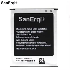 SanErqi 1500mah B100AE Replacement Battery For Samsung GT-S7898 GT-S7270 Galaxy Ace 3 3G GT-S7272 Battery