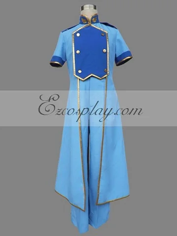 Cardcaptor Sakura Li Syaoran Cosplay Costume blue clothing top+pant+hat+gloves 11