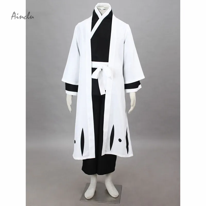 Ainclu Bleach Ukitake Zyuusirou Cosplay Costume for Halloween Costume Tailor-made/Customize for adults and kids