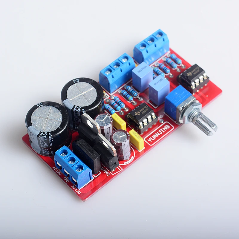 

YJ NE5532 * 2 preamplifier board dual 12V-0-12V volume controller Amplifier preamp mixer board for amplifier board