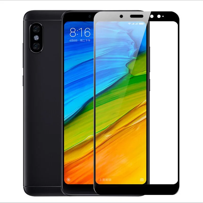 3D Full Cover Tempered Glass for Xiaomi Redmi Note 5 Pro Screen Protector Protective Film for Redmi 5 5 Plus S2 Mi 8 SE Glass