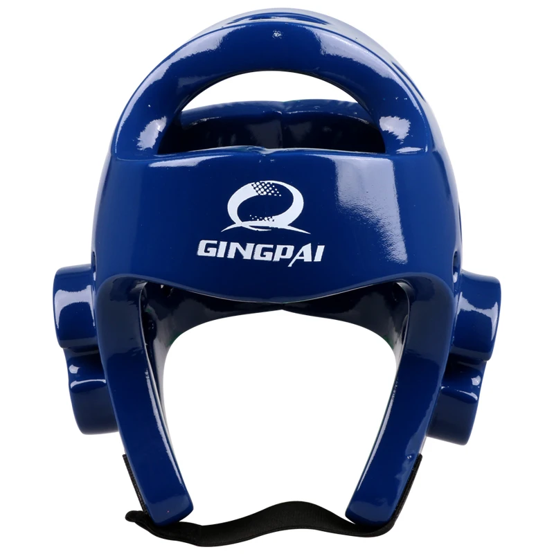 GINGPAI Taekwondo Helmet Sanda Kick Boxing Head Guard Headgear Protector Sparring Gear Karate Muay Thai  Head Protection