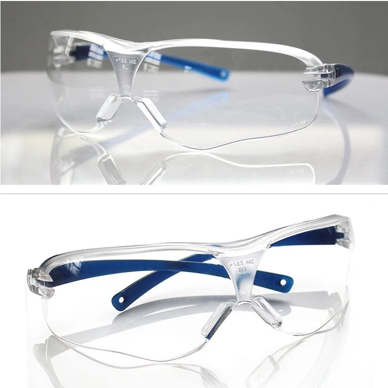 3M 10434 Safety Glasses Goggles Anti-wind Anti sand Anti Fog Anti Dust Resistant Transparent Glasses protective eyewear