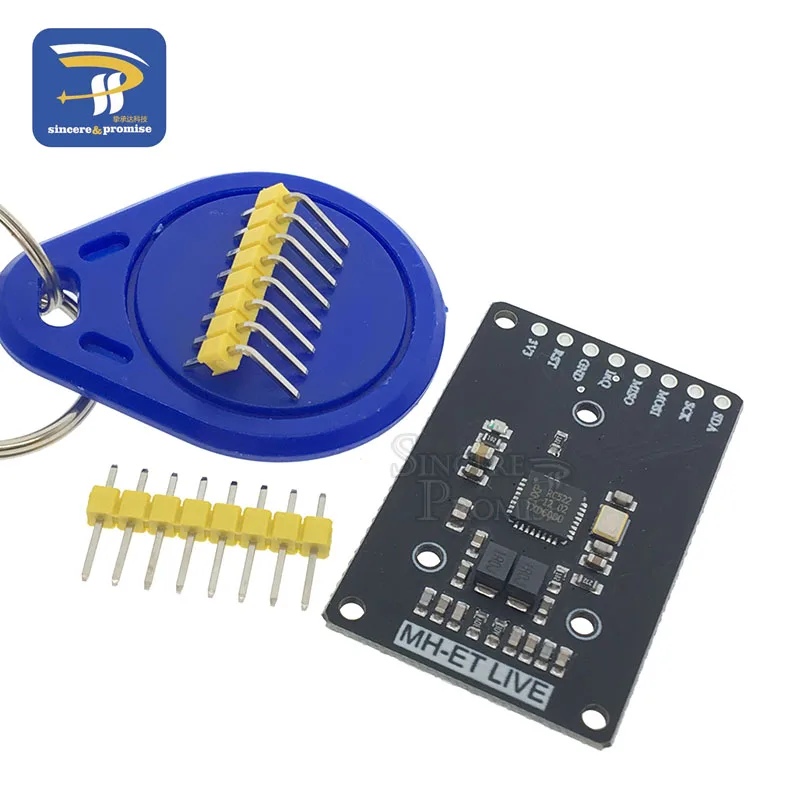 RFID Module RC522 Mini Kits S50 13.56 Mhz 6cm With Tags SPI Write & Read For Arduino Uno 2560