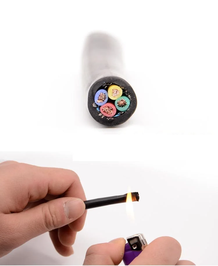 Zuiver Koper Afscherming Lijn RVVP4 Core 5 Core Signaallijn Controle Kabel