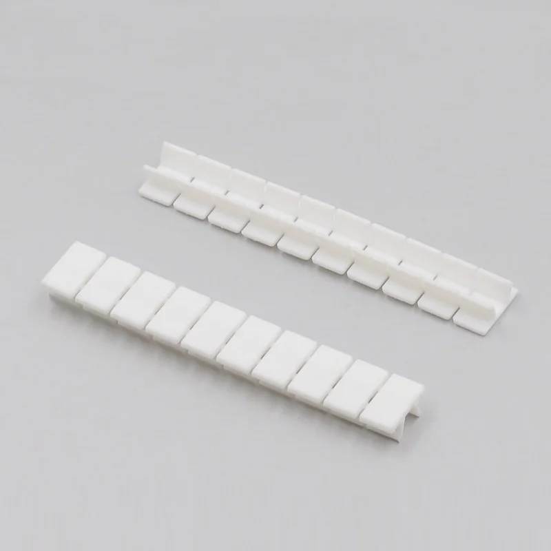 ZB6 Blank Marker Strips UK2.5B UK5N UDK4 UKK5 UK5-TWIN Din Rail Terminal Block Mark Bar Morsettiera ZB-6 Terminals Label