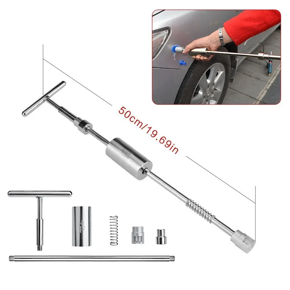 PDR Tools Reverse Hammer Paintless Dent Repair Tool Set Dent Puller Slide Hammer Glue Tabs Suction Cup for Dent Remove