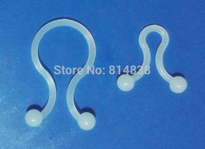 Wkooa T14 White Plastic Nylon Wire Holder Twist Tie 1000 Pcs