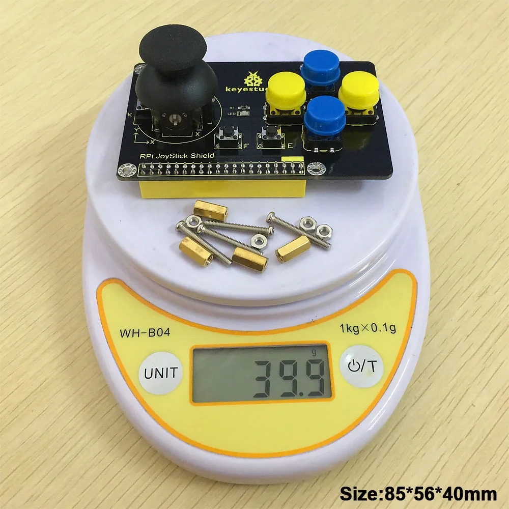 Keyestudio RPI JoyStick Shield per certificazione Raspberry Pi /CE