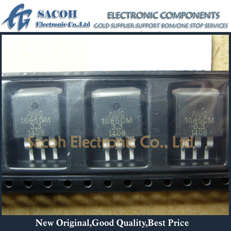 

New Original 10Pcs/Lot AMS1085CM-3.0 AMS1085CM-3.3 OR AMS1085CM-3.5 OR AMS1085CM-5.0 TO-263 3A Three Terminal Voltage Regulator