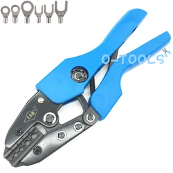 AN-210TX Hand crimping tool for bare cold pressed crimp terminals 20-8AWG cable lugs crimper pliers 2-10mm²