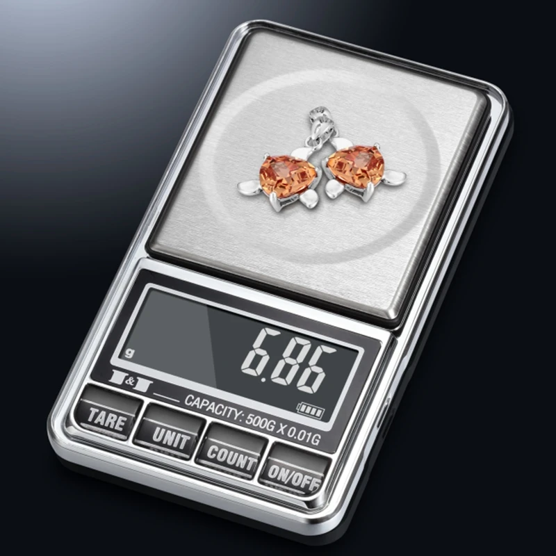 100g-600g Electronic Pocket Scale 0.01g Precision LCD Digital Jewelry Weight Balance USB Powered Lab Gram Medical Count Scales