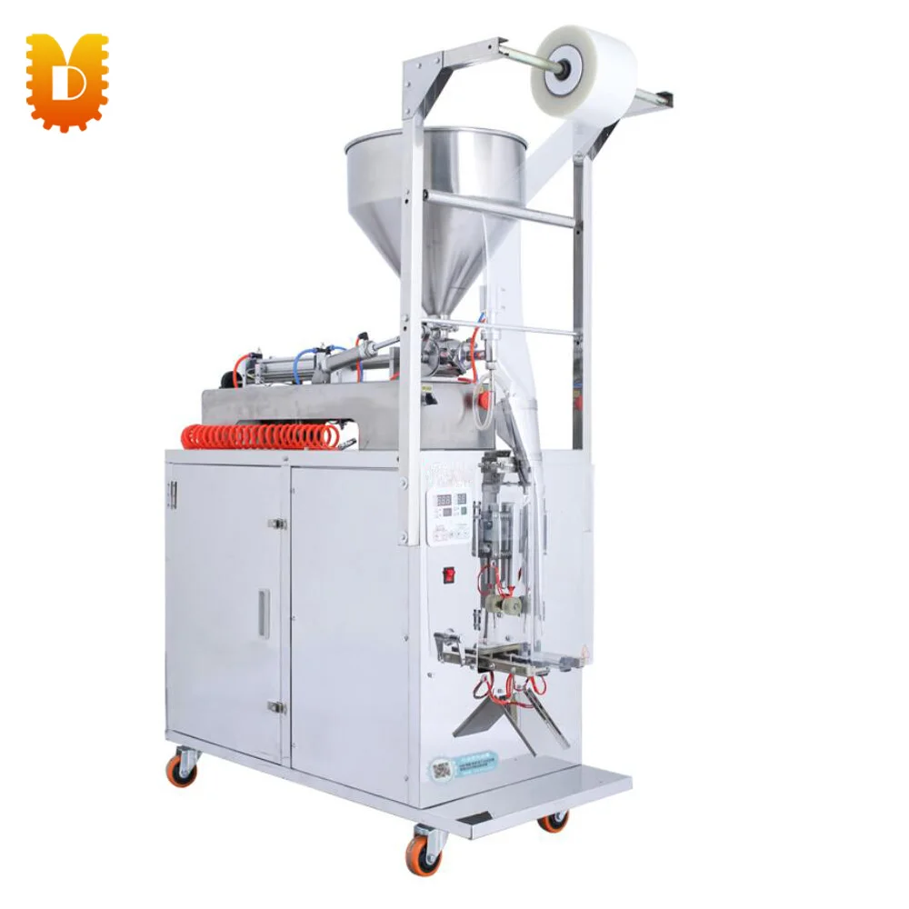 Three-side Seal Liquid Milk Paste Packing Machine Filling Machine