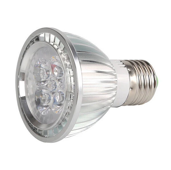 

High Quality LED Light PAR20 15W 5X3W Spotlight E27,2pcs/lot sliver 110V- 240V Cool White Warm White PAR20 Low price