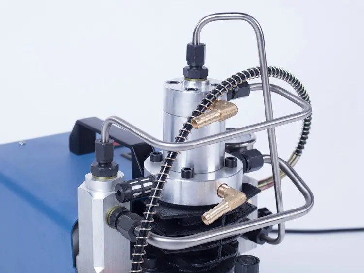 Imagem -02 - Compressor de ar Elétrico o Airgun Pneumático Scuba Rifle Pcp Inflator ce 110v 220v 300bar 30mpa 4500psi de Alta Pressã