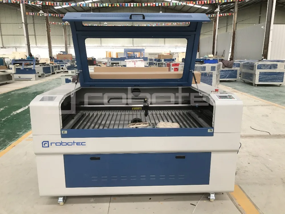 

Robotec Brand! Cheap 1390 80w 100w 130w 150w acrylic, wood, mdf, leather CO2 laser cutting machine cnc laser cutting machine