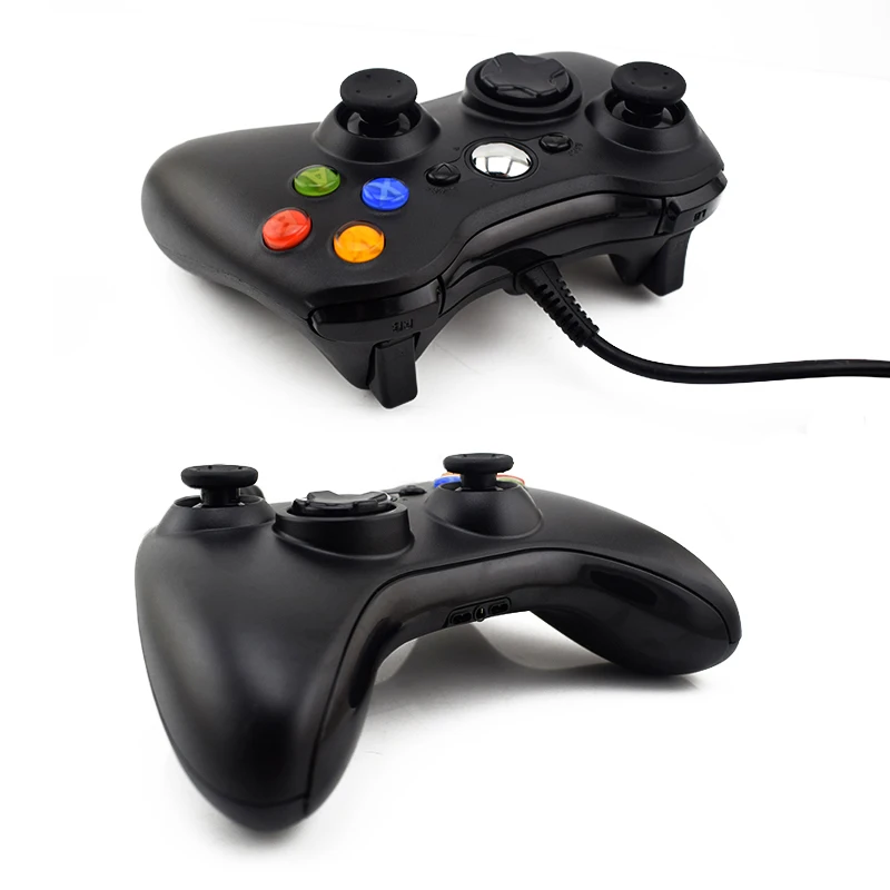 1 قطعة USB السلكية Joypad غمبد تحكم ل Xbox 360 عصا التحكم لمايكروسوفت الرسمية PC لنظام التشغيل Windows7 / 8 / 10
