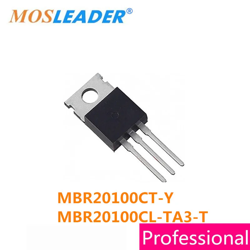 

Mosleader 50 шт TO220 MBR20100CT-Y MBR20100CL-TA3-T высокого качества