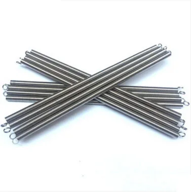 2 pcs  1.5*10*300  1.5*10mm   stainless steel extension tension spring springs