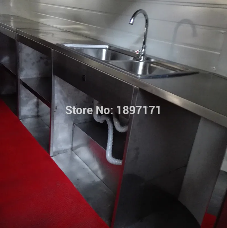 Mobile Hot Dog Vending Trailer Cart Professional Hot Dog frying Food Trailer Truck Manufactures