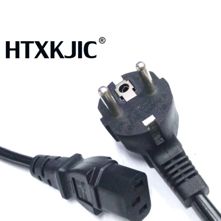 1 шт., высококачественный 2-зубчатый штекер для США, ЕС, Великобритании, Австралии, шнур питания переменного тока, кабель для зарядки
