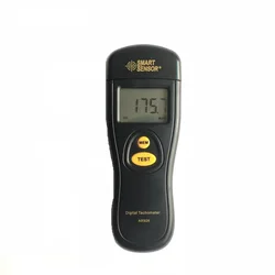 AR926 Digital Tachometer Rotational Speed Meter Tach RPM Tester Motor Non-Contact Photoelectric Speedometer 2.5~99999RPM