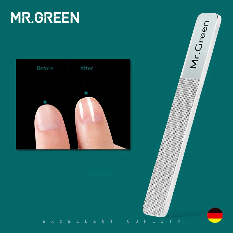 MR.GREEN nail file Nanometer Glass file Professional Nail Polishing Manicure Nail Art Tools Pedicure