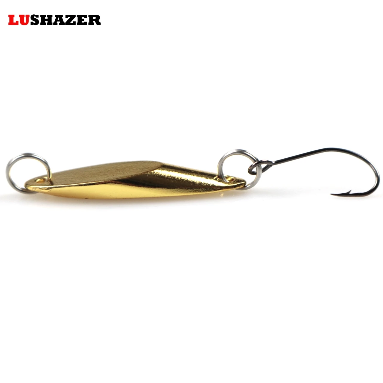 LUSHAZER SPOON metal lure 2g 3g top water bait ice fishing lures spoon trout fishing tackles spinnerbait stick baits fish