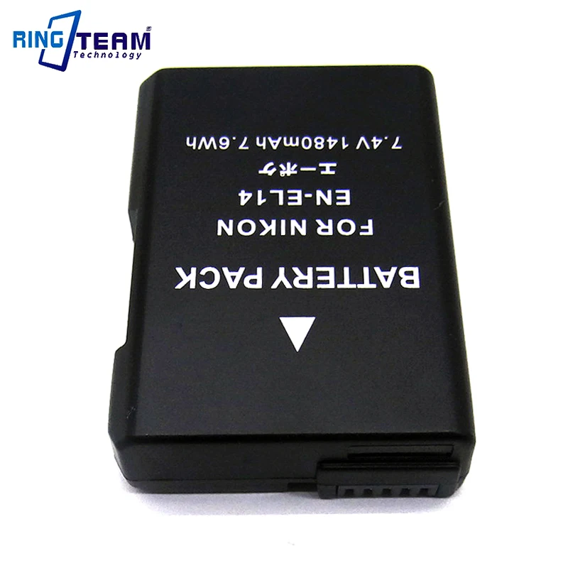 EN-EL14 EN-EL14A Battery for Nikon D3100 D3200 D3300 D3400 D3500 D5600 D5100 D5200 P7000 P7800 ENEL14 BATTERY