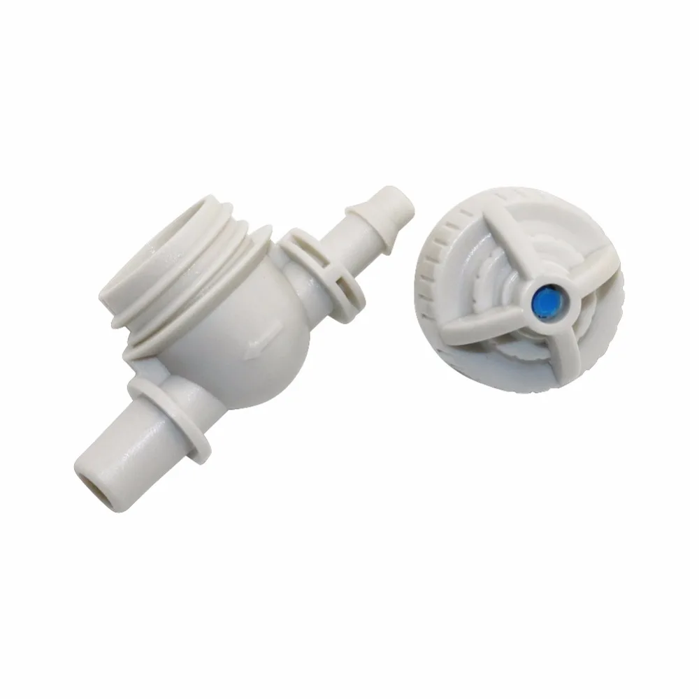 10pcs 5mm to 7.5mm Spherical Anti-drip Device hose and Micro-nozzle connectors garden irrigation system hose accessories