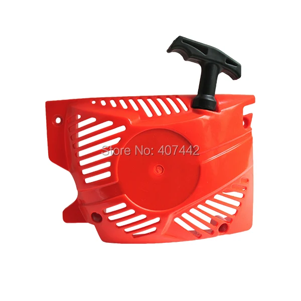 

Chainsaw Round Easy Starter with Two Spring Recoil Starter Pulley Fits 45cc 52cc 58cc 4500 5200 580 Chainsaw Replacement Parts