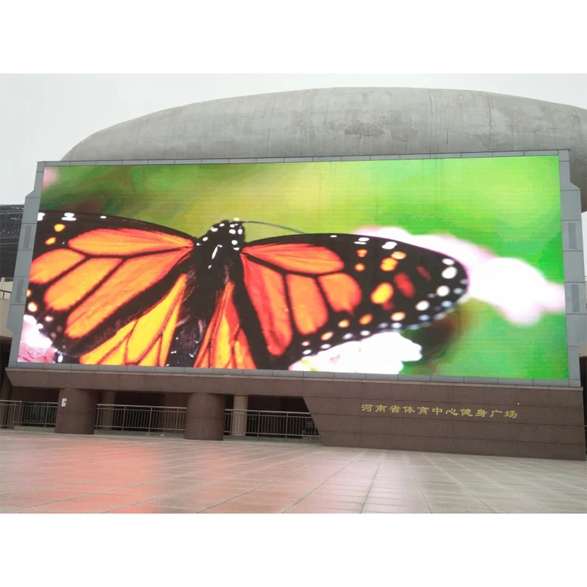 P10mm 320x160mm led display module big video wall SMD3535 waterproof outdoor led panels for advertising