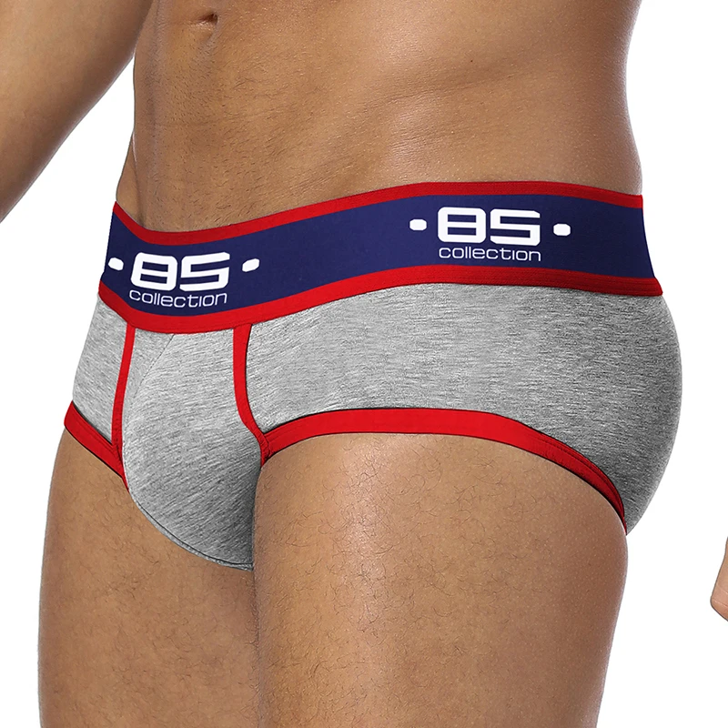 Brand Men Briefs Underwear Men Sexy Breathable Brief Underpants Cotton Comfortable Men Briefs Underwear Shorts Cueca Panties