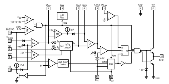 LT1247CS8 LT1247 - โหมดกระแสไฟออฟไลน์ 1MHz PWM และตัวแปลง DC/DC