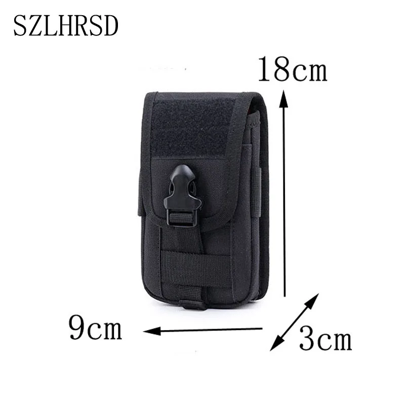 Military Travel Sports Bag Mini Pouch Army Molle Pocket Utility Belt Pouch Mess Bag Caterpillar Cat S61 S48c S41 SS60 S31 S50