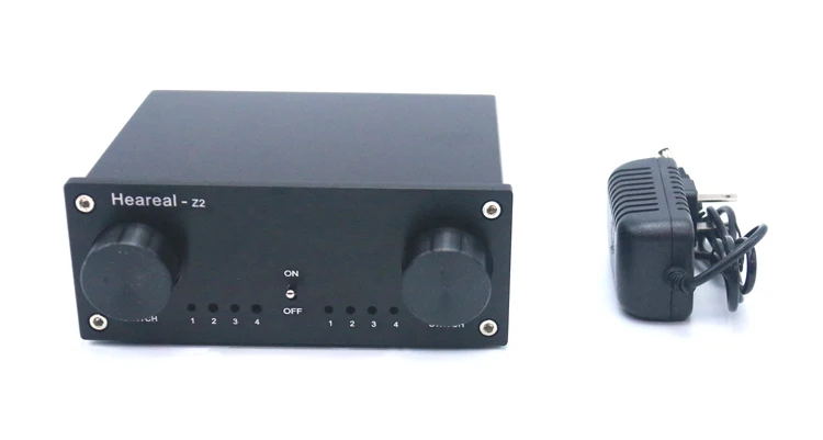 Amplificador de conmutador de señal de Audio sin pérdidas, divisor de Audio de 4 puertos de entrada y 4 salidas, altavoz, sonido HiFi