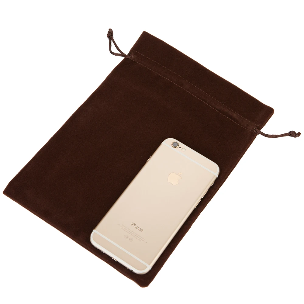 1pcs Big Velvet Drawstring Pouch Bags 20x30cm(8\